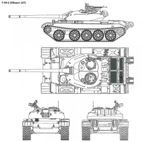 T54-2 Soviet Medium Tank (mod 1949)