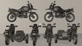 PUBG Motorcycle