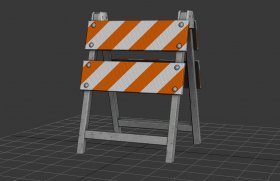 Caution Barrier