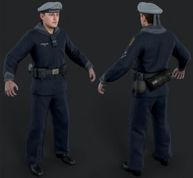 Kriegsmarine Sailor