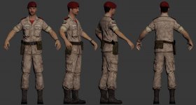 Medici Military regular soldier 2