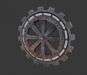 Clock Gears Solid