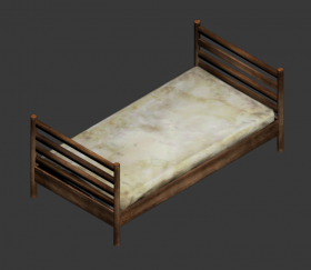 Suburban Singlebed (dirty)