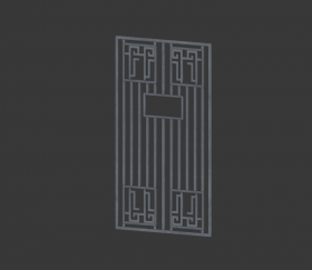 High Rent Door Cage