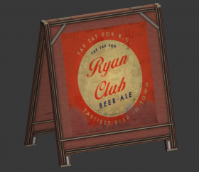 Sandwich Board Sign