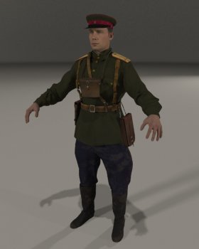 Soviet Infantry Officer 1943
