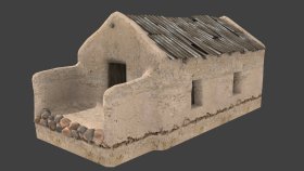 Afghan house 3D