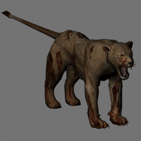Zombie lionesse