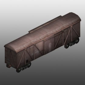 Covered goods wagon / ������ �����