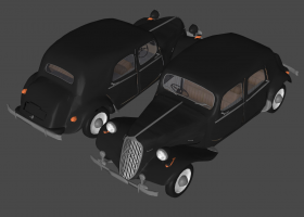 Citroen Traction Avant 15CV 'Big Six' sedan