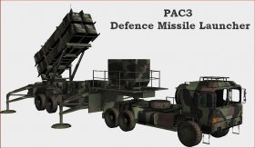 PAC3 Defence Missile Launcher