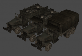GMC CCKW heavy transport truck