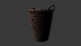 Interwoven basket