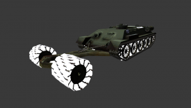 T-34-85 Mine destroyer