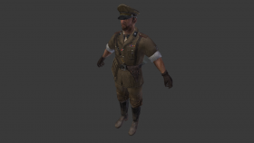 Afrika korps officer