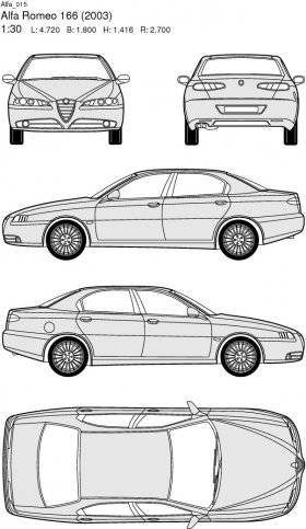 Alfa-Romeo 166 (2003)