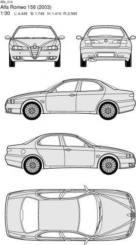 Alfa Romeo 156 (2003)