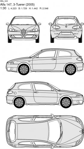 Alfa 147, 3-Tuerer (2005)