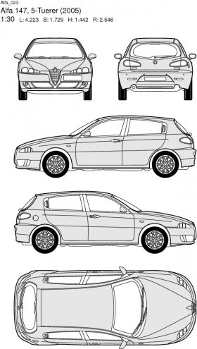 Alfa 147, 5-Tuerer (2005)