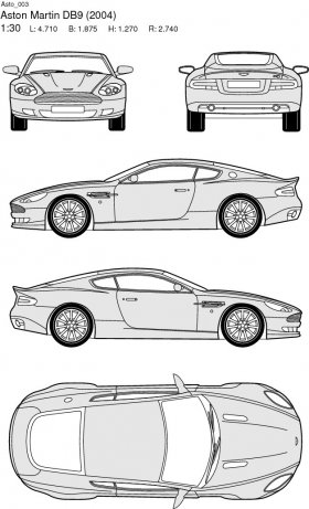 Aston Martin DB9 (2004)
