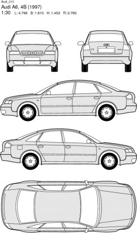 Audi A6, 4B (1997)