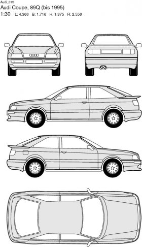 Audi Coupe, 89Q (bis 1995)