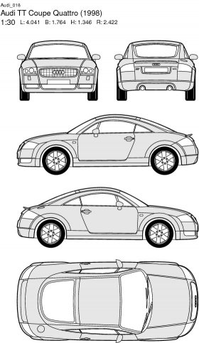 Audi TT Coupe Quattro (1998)