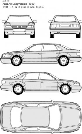 Audi A8 Langversion (1999)