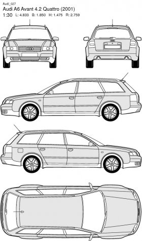 Audi A6 Avant 4.2 Quattro (2001)