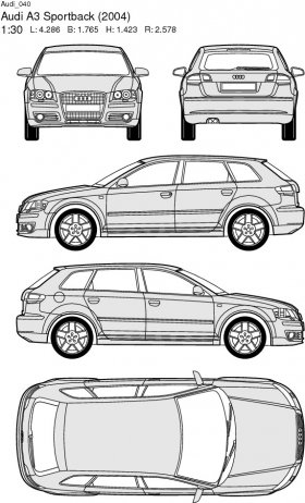 Audi A3 Sportback (2004)
