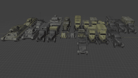 Fog of War vehicles
