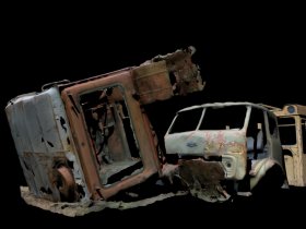 The cab car is broken