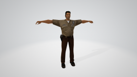 Grand Theft Auto: Vice City (Cop Outfit)-Tommy Vercetti