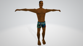 Grand Theft Auto: Vice City (Black Male Young Beach)