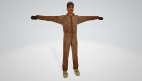 Grand Theft Auto: Vice City (Hispanic Male Young Airport Staff)