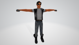 Grand Theft Auto: Vice City (White Male Young Street)