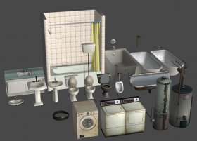 Bathroom Objects Pack