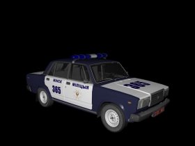 VAZ 2107 miliciya