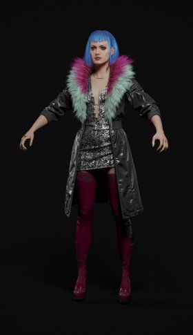 Cyberpunk 2077: Evelyn Parker