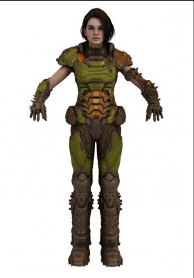 DOOM Slayer Jill