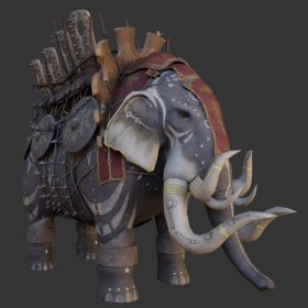 Elephants pack