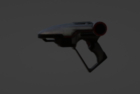 Encased Handgun
