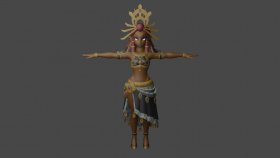 Gerudo Queen Young Riju (TOTK)