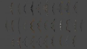 All variations of bows (TOTK)