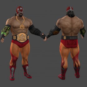 Rhino Wrestler