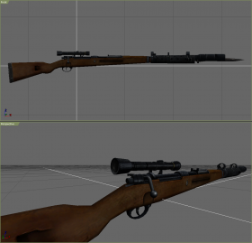 WOLFENSTEIN 2009 Kar98 First Person Viewmodel