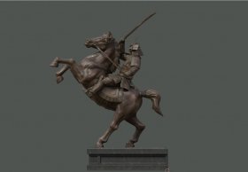 Samurai Statue