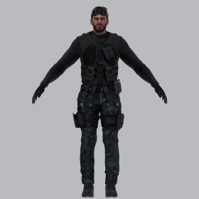 Zero Sam Fisher Elite + Base IK Rig