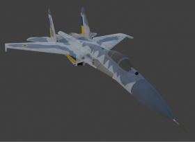 Su-27S1M Grey Ghost (Ukraine)