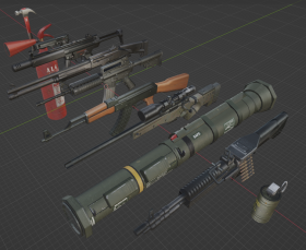 Weapons/Guns from Patriot: A Nation Under Fire